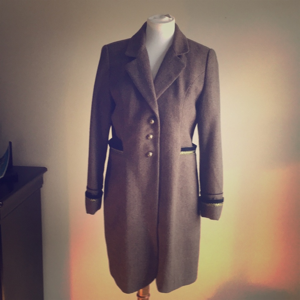 Brown Riding Coat by Soft Surroundings